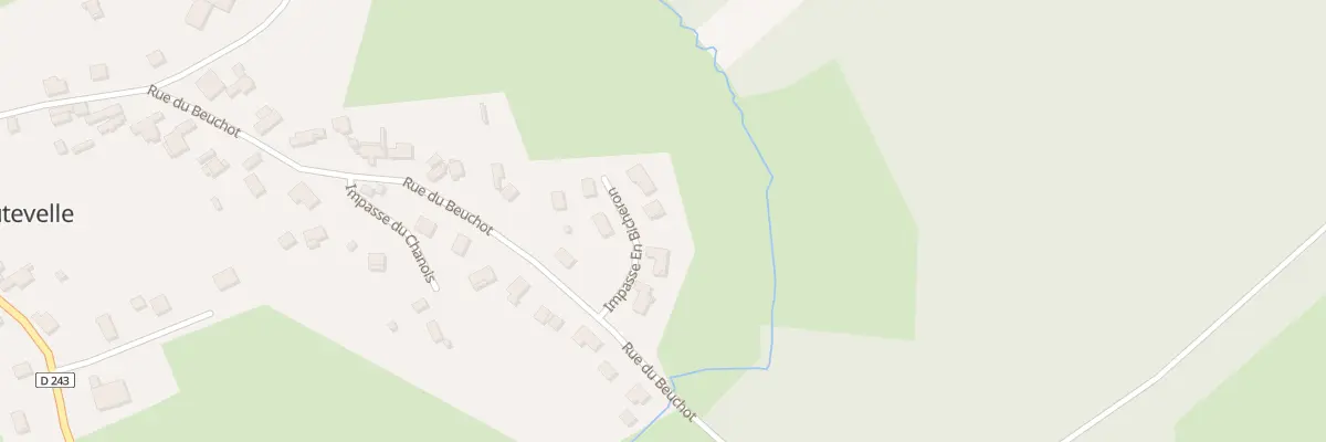 Plan du 6 Imp En Bicheron à Hautevelle