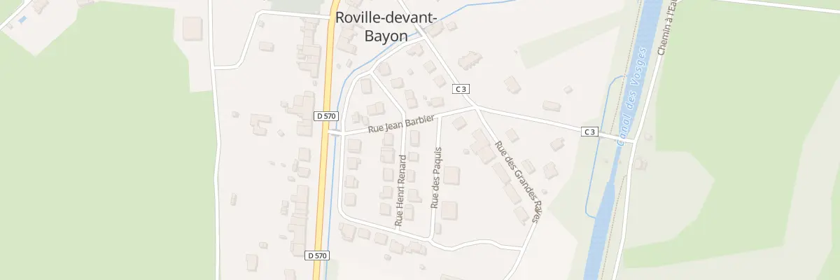 Plan du 15 Rue 4 Septembre 1944 à Roville-devant-Bayon