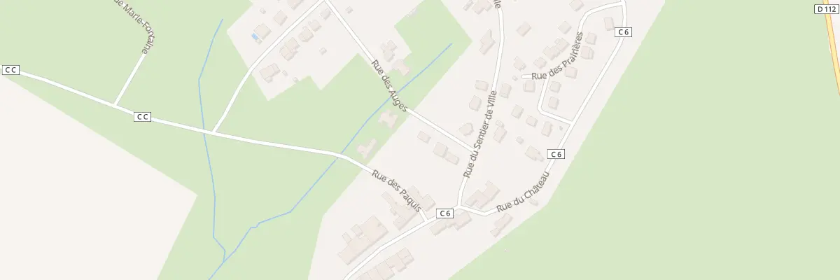 Plan du 5 Rue des Auges à Ferrières