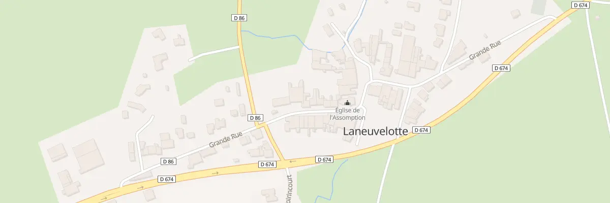 Plan du 27 Grande Rue à Laneuvelotte