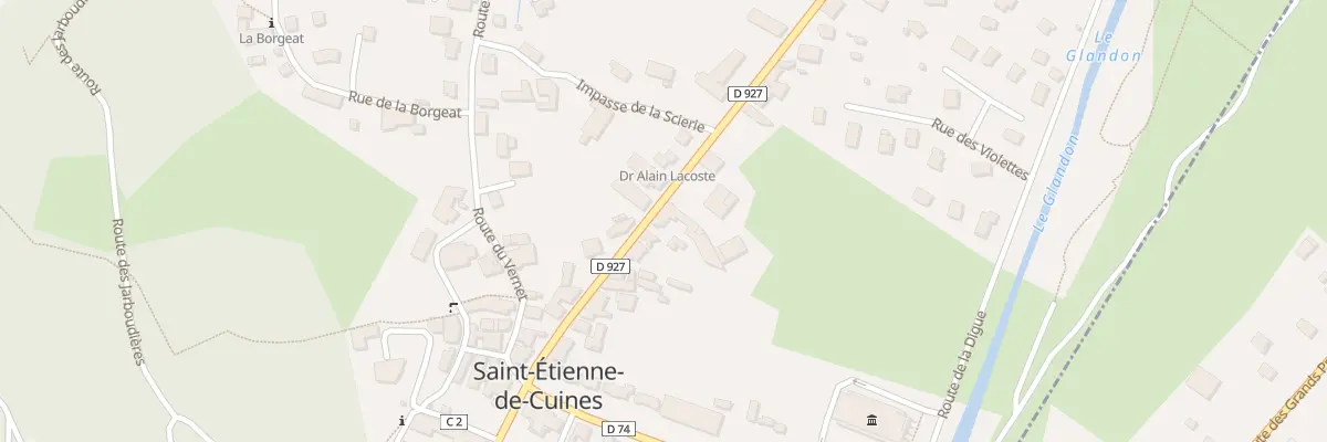 Plan du 160 Av de la Gare à Saint-Étienne-de-Cuines