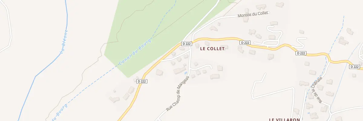 Plan du 57 Tra de la Croix au Brusquet