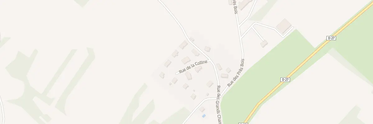 Plan du 2 Rue de la Colline à Fallerans