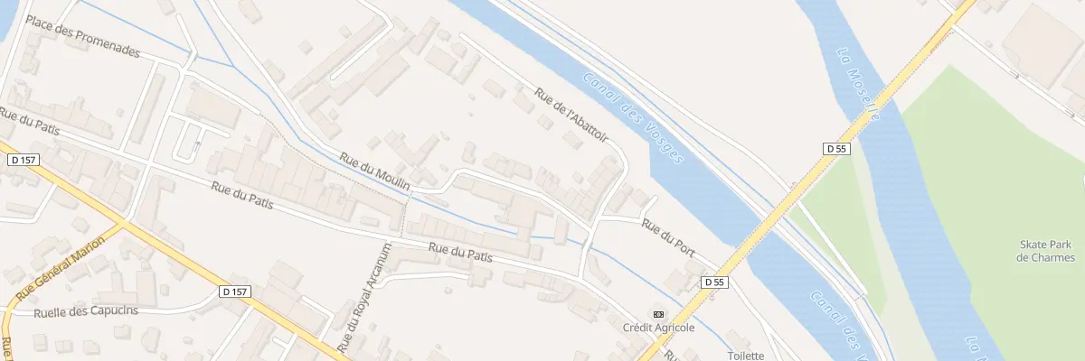 Plan du 14 Rue du Moulin à Charmes