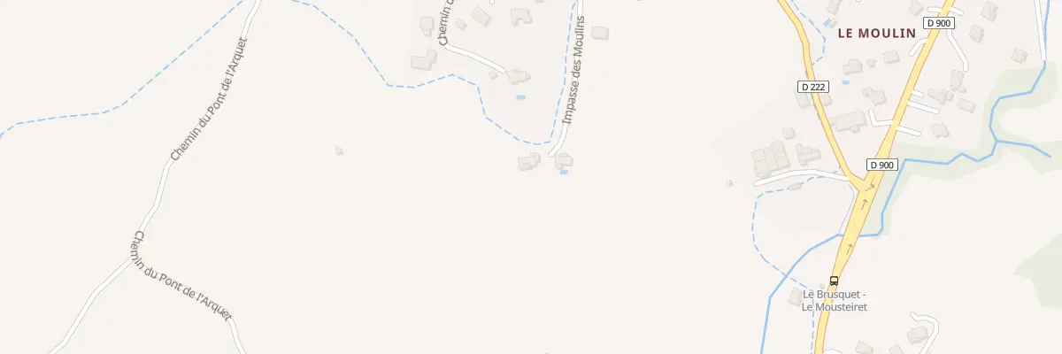 Plan du 350 Imp des Moulins au Brusquet