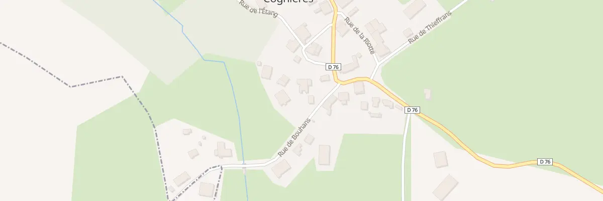 Plan du 10 Rue de la Fontaine à Cognières