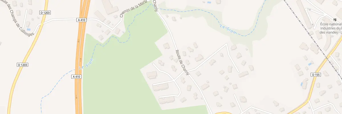 Plan du 189 Rte de Charny à Eteaux