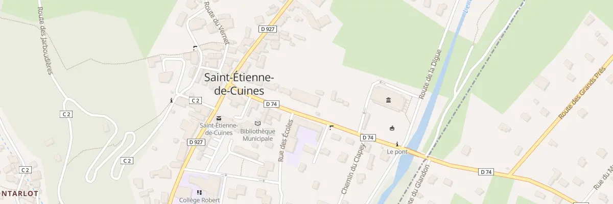 Plan du 131 Av du Glandon à Saint-Étienne-de-Cuines