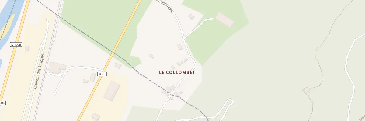 Plan du 160 Rue du Collombet à Épierre