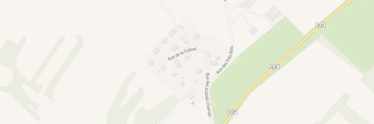 Plan du 1 Rue de la Colline à Fallerans