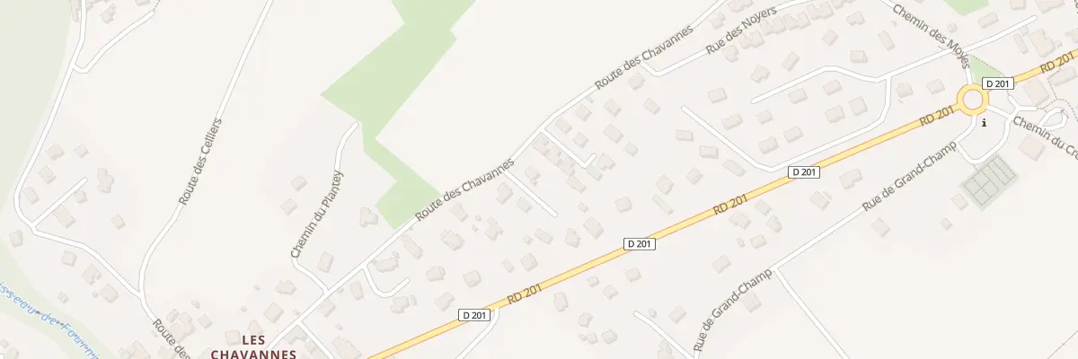 Plan du 531 Rte des Chavannes à Saint-Vital