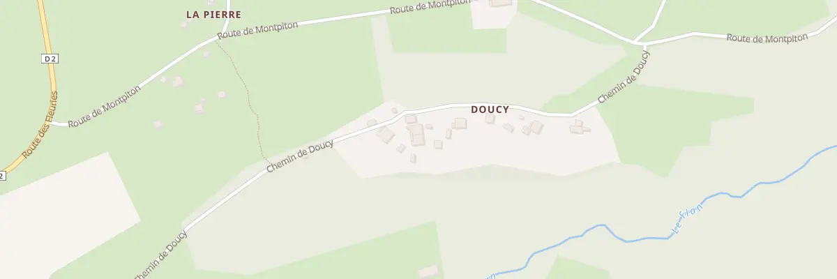 Plan du 362 Che de Doucy à Fillière