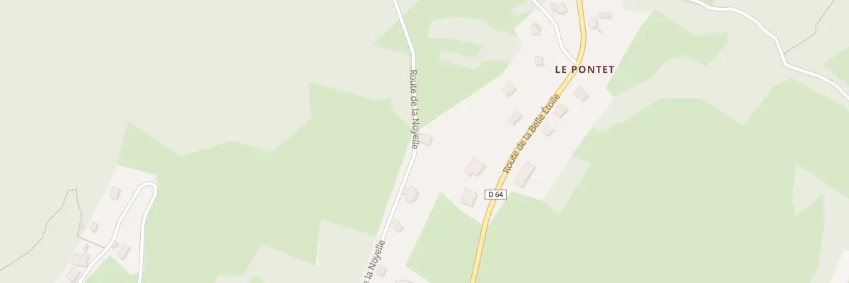 Plan du 5140 Le Pontet à Cléry