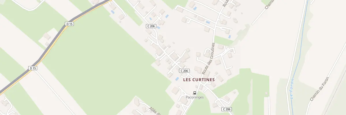 Plan du 102 Rte des Curtines à Juvigny