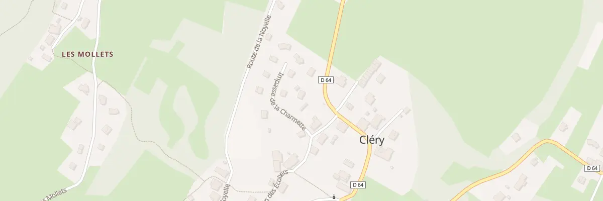 Plan du 5161 Clery à Cléry