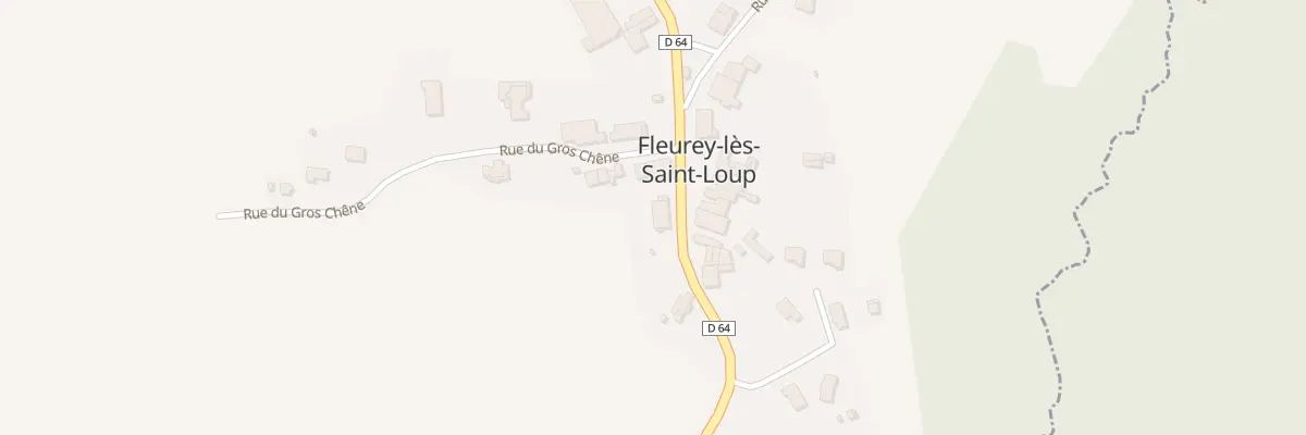 Plan du 9 Rue de Bains à Fleurey-lès-Saint-Loup