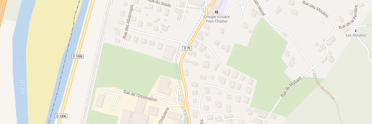 Plan du 269 Rue des Écoles à Épierre