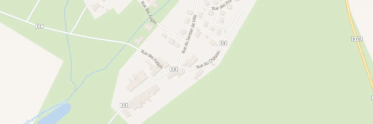 Plan du 8 Rue du Château à Ferrières