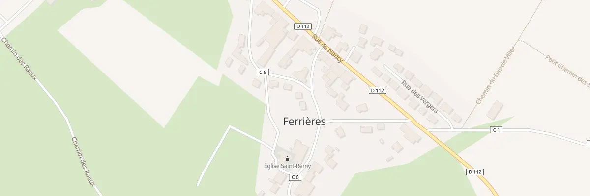 Plan du 1B Rue de la Louvière à Ferrières