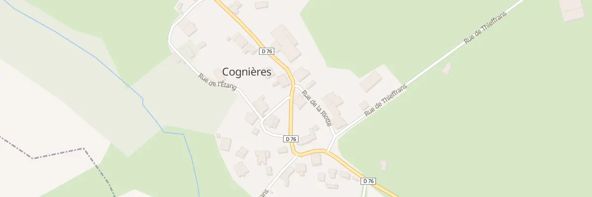 Plan du 5 Rue Principale à Cognières