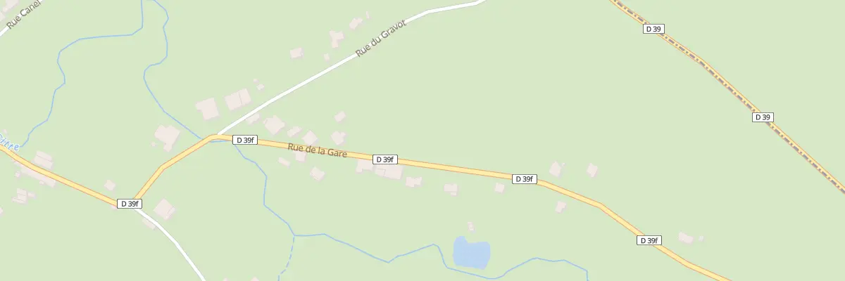 Plan du 13 Rue de la Gare à Dommartin-aux-Bois