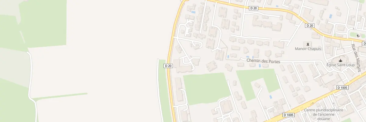 Plan du 79 Av du Lac à Douvaine