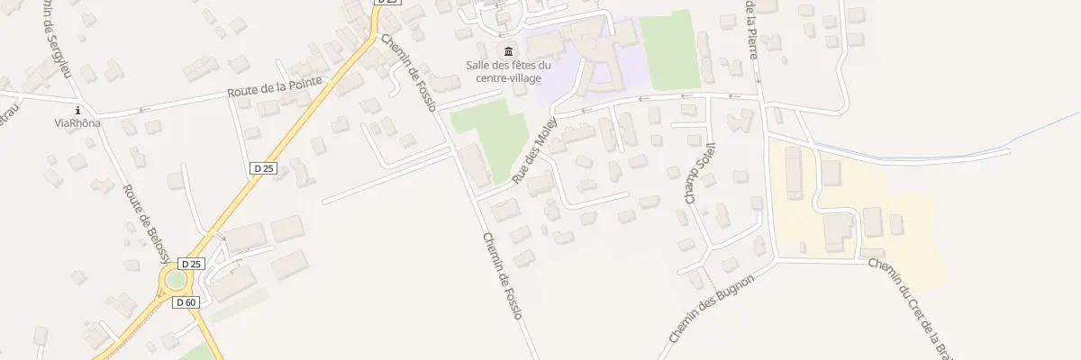Plan du 4 Rue des moley à Messery