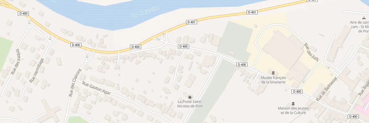 Plan du 93 Rue Charles Courtois à Saint-Nicolas-de-Port