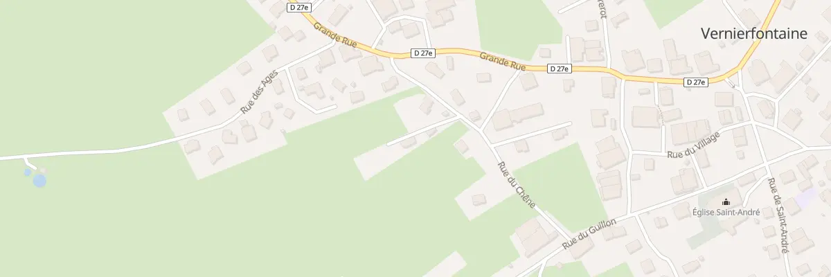 Plan du 4B Rue du Chene à Vernierfontaine