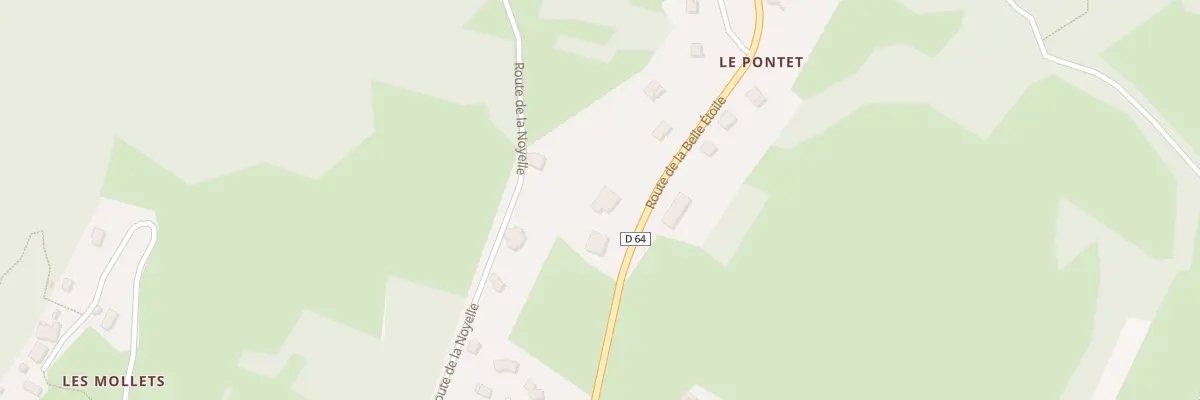 Plan du 5150 Le Pontet à Cléry