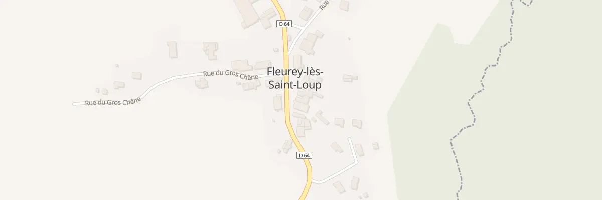 Plan du 12 Rue de Bains à Fleurey-lès-Saint-Loup