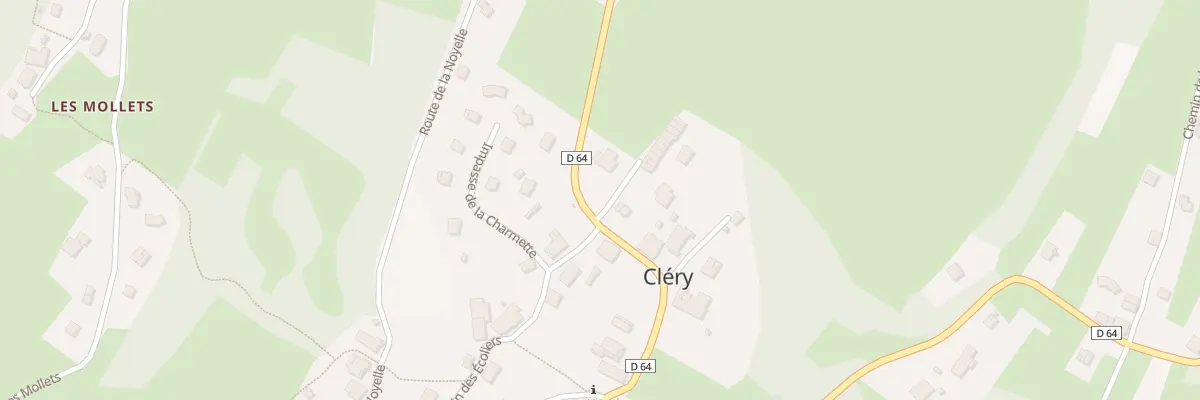 Plan du 23 Che des Granges Longues à Cléry
