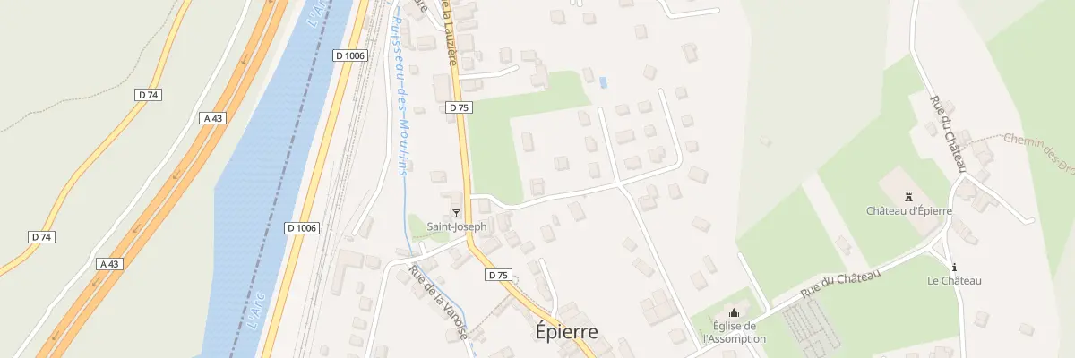 Plan du 73 Rue du Clos à Épierre