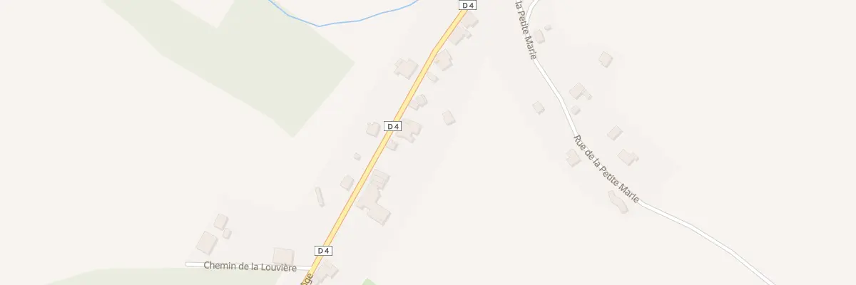 Plan du 221 Rue du Val de Vôge aux Voivres