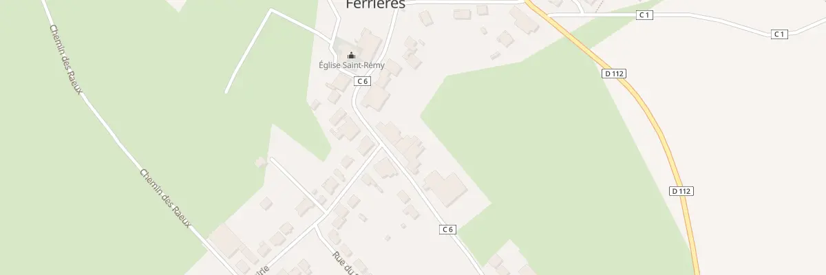 Plan du 25 Rue de l’Armee Patton à Ferrières