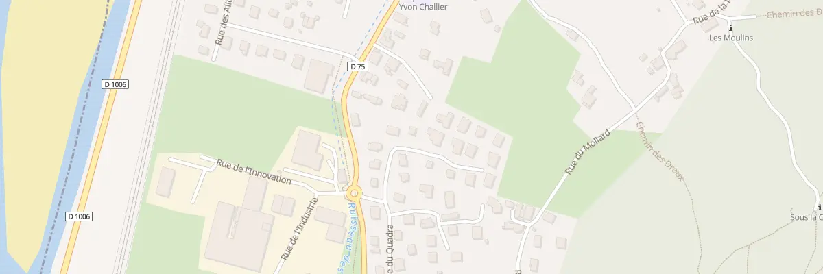 Plan du 85 Imp du Pré Louis à Épierre
