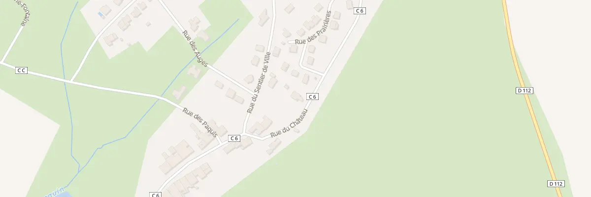 Plan du 2 Rue du Château à Ferrières
