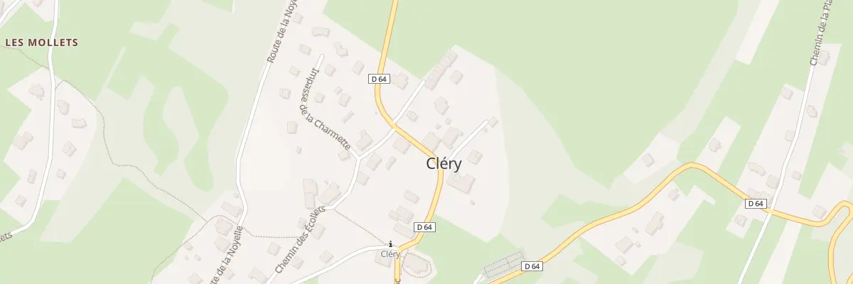 Plan du 5034 Clery à Cléry