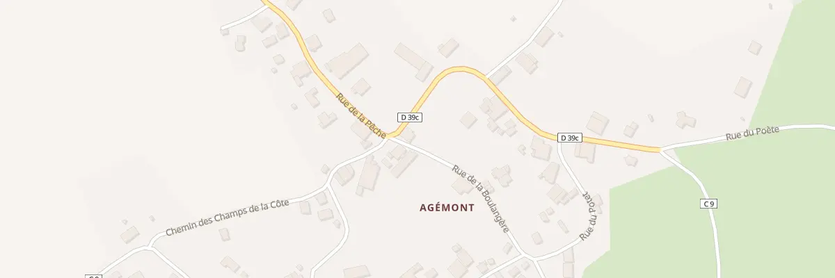 Plan du 19 Rue du Potet à Dommartin-aux-Bois