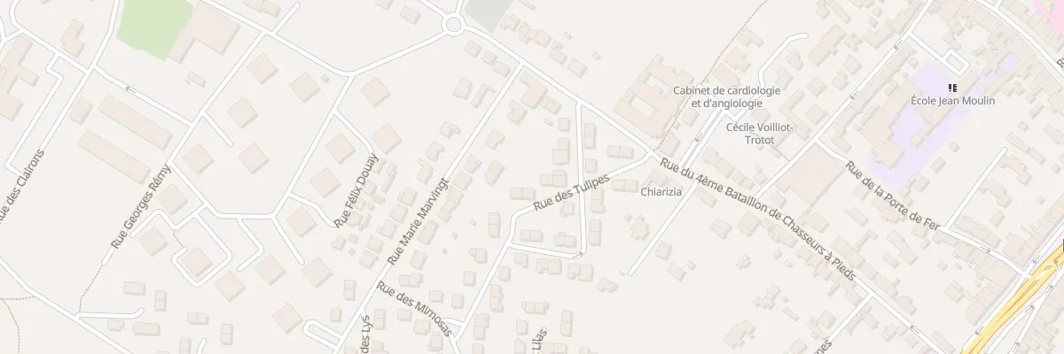 Plan du 10 Rue des Tulipes à Saint-Nicolas-de-Port