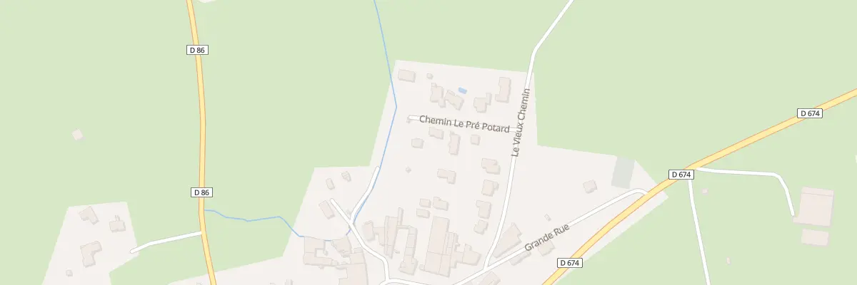 Plan du 5 Chem le Pre Potard à Laneuvelotte
