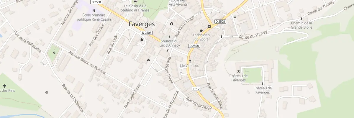 Plan du 107 Pl Carnot à Faverges-Seythenex
