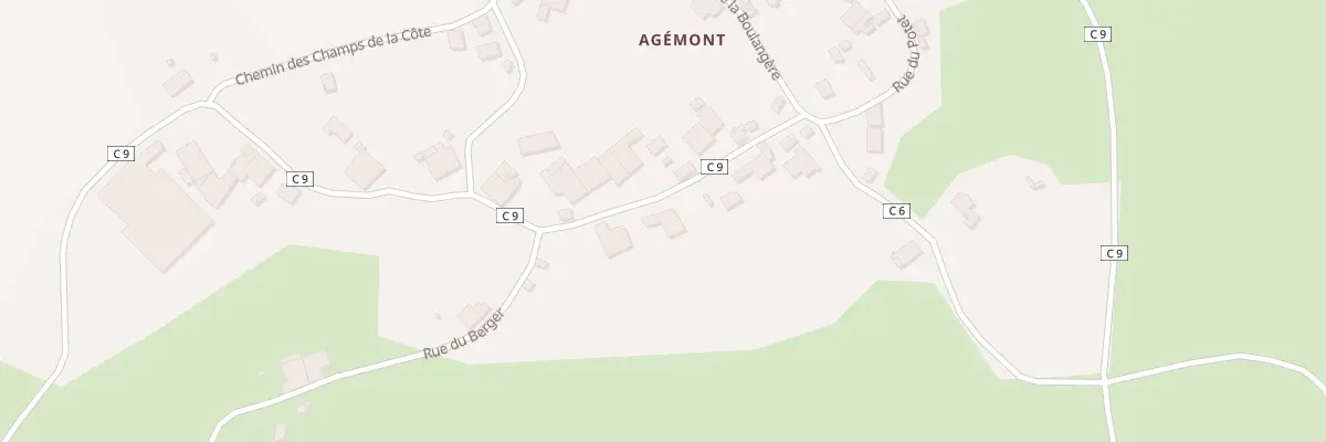 Plan du 7 Rue des Curtilles à Dommartin-aux-Bois