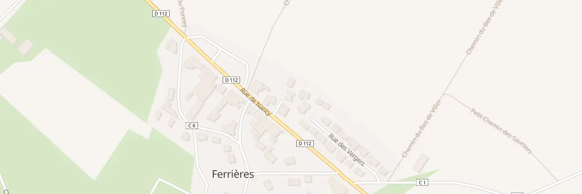 Plan du 2 Imp des Mirabelliers à Ferrières