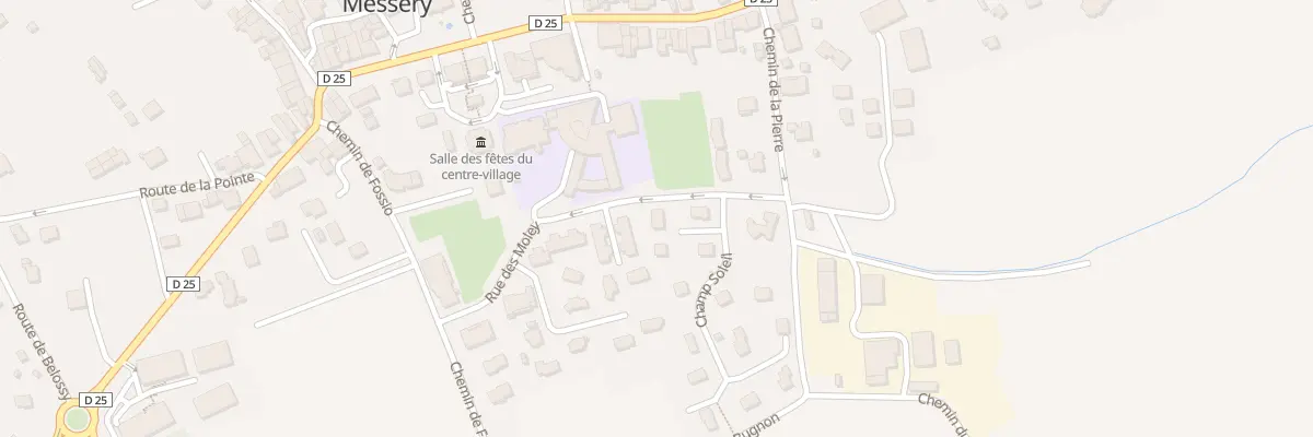Plan du 22B Rue des moley à Messery