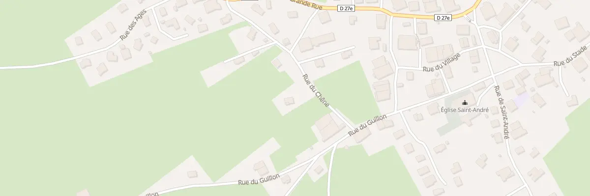 Plan du 85 Rue de Derrière Chez Gaulard à Vernierfontaine