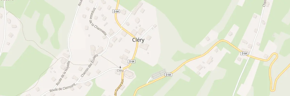 Plan du 5044 Clery à Cléry