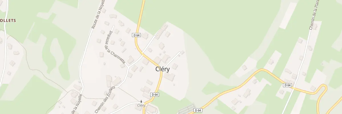 Plan du 5040 Clery à Cléry
