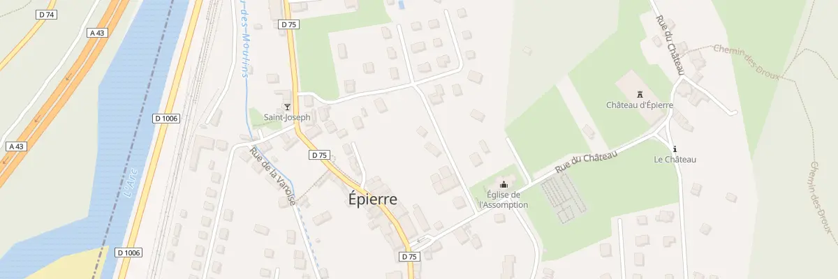 Plan du 200 Rue du Clos à Épierre