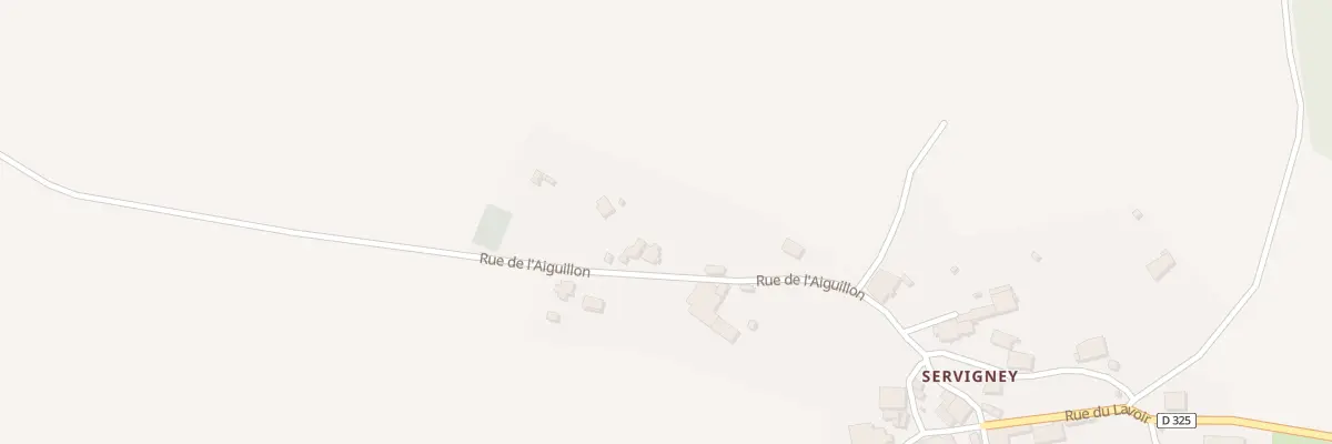 Plan du 16 Che de l’Aiguillon à Montagney-Servigney